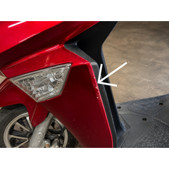 Scuter electric cu trei roți CHAMPION pentru seniori - motor puternic de 1000 W, roșu (Articol folosit)