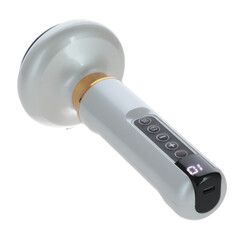 Aparat electric cu ventuze pentru celulită, alb (Produs despachetat)