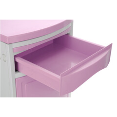 Noptieră din plastic MEDIK, roz