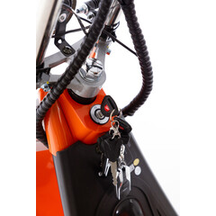 Chopper electric UNIZDRAV EasyRide, portocaliu