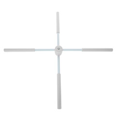 Baston de yoga pentru stretching și corectarea posturii, gri