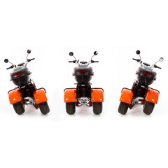Chopper electric UNIZDRAV EasyRide, portocaliu
