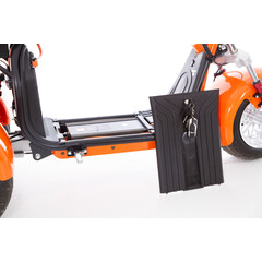 Chopper electric UNIZDRAV EasyRide, portocaliu