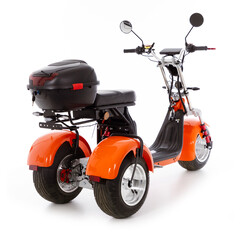 Chopper electric UNIZDRAV EasyRide, portocaliu