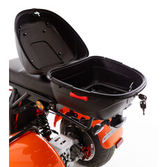 Chopper electric UNIZDRAV EasyRide, portocaliu