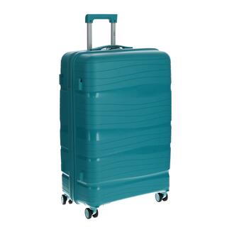 Valiză de călătorie, verde smarald Valiză de călătorie cu roți detașabile XL - 109 l