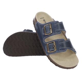 Papuci ortopedici medicali - tip 16 denim-albastru Mărimea 35