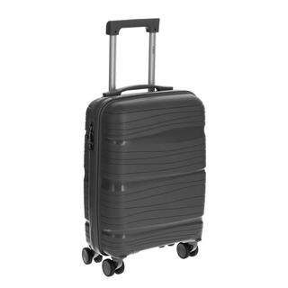 Valiză de călătorie, neagră Valiză de mână cu roți detașabile S – 32 l