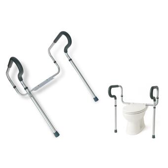 Cadru de sprijin cu două picioare pentru toaletă