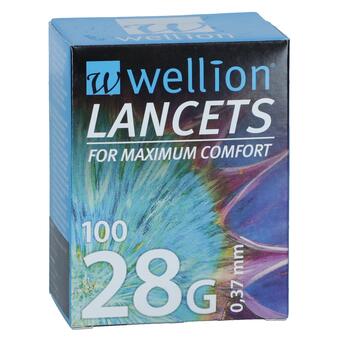 Lancete Wellion, 100 buc