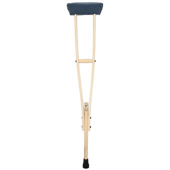 Cârjă din lemn cu sprijin subaxilar -  (120 - 137 cm)