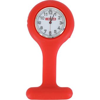 Ceas din silicon, roșu