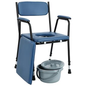 Scaun de toaletă reglabil pe înălțime UNIZDRAV