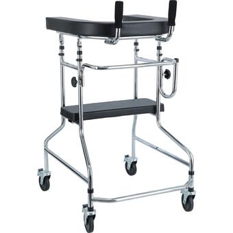 Cadru mobil cu scaun și suport la subraț