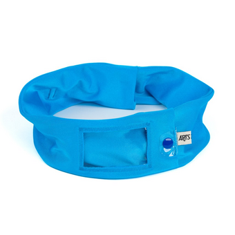 Cureaua Dia pentru pompa de insulina cu decupaj tip "fereastră", albastru