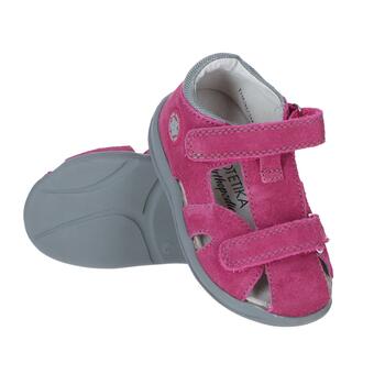 Pantofi ortopedici pentru copii - tip 116  roz-gri