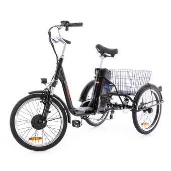 Tricicletă electrică  Tornado ZTECH, neagră