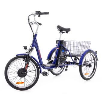 Tricicletă electrică  Tornado ZTECH, albastră