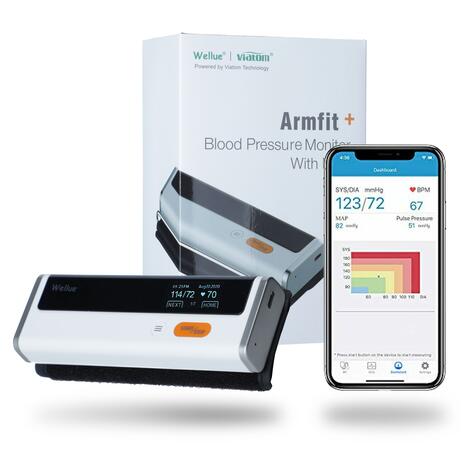 Monitor inteligent de tensiune arterială Armfit+ cu funcție EKG