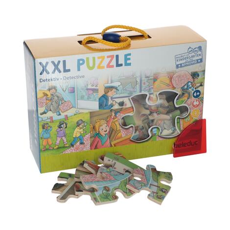 Puzzle educativ Detectivul XXL din Beleduc