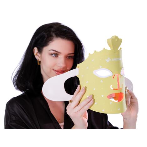 Mască cu fototerapie LED GOLD UNIZDRAV