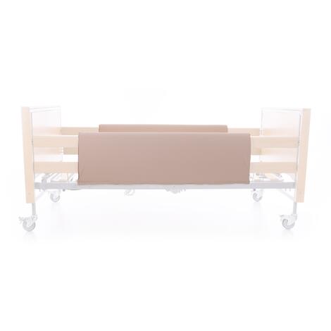 Huse de protecție pentru lateralele patului cu velcro, 1 pereche