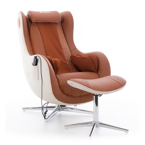 Scaun de masaj electric Zafir Relax, cărămiziu