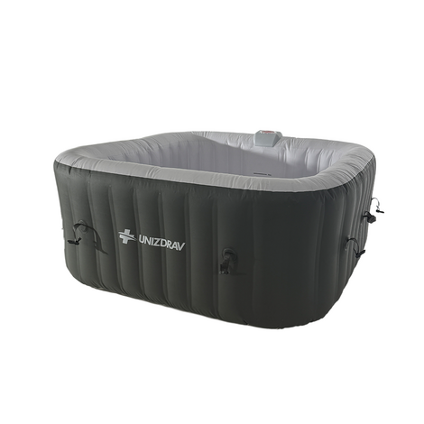 Jacuzzi cu hidromasaj gonflabil UNIZDRAV pentru 4 persoane