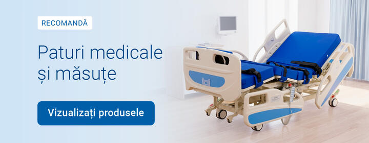 Paturi medicale și măsuțe