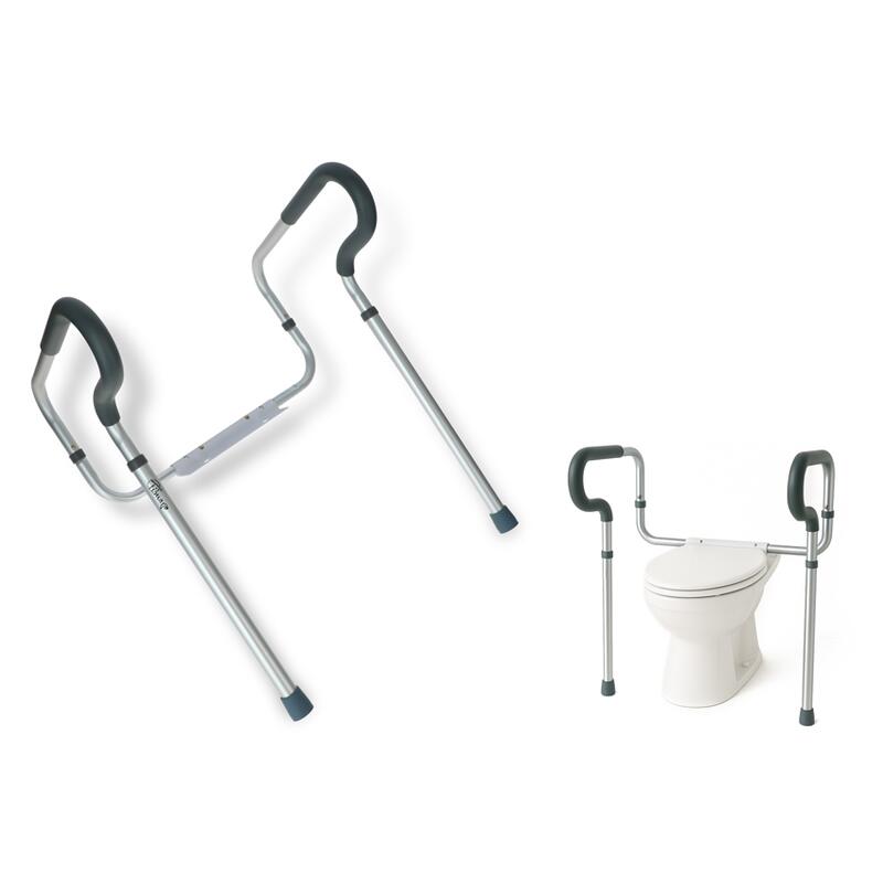 Cadru de sprijin cu două picioare pentru toaletă