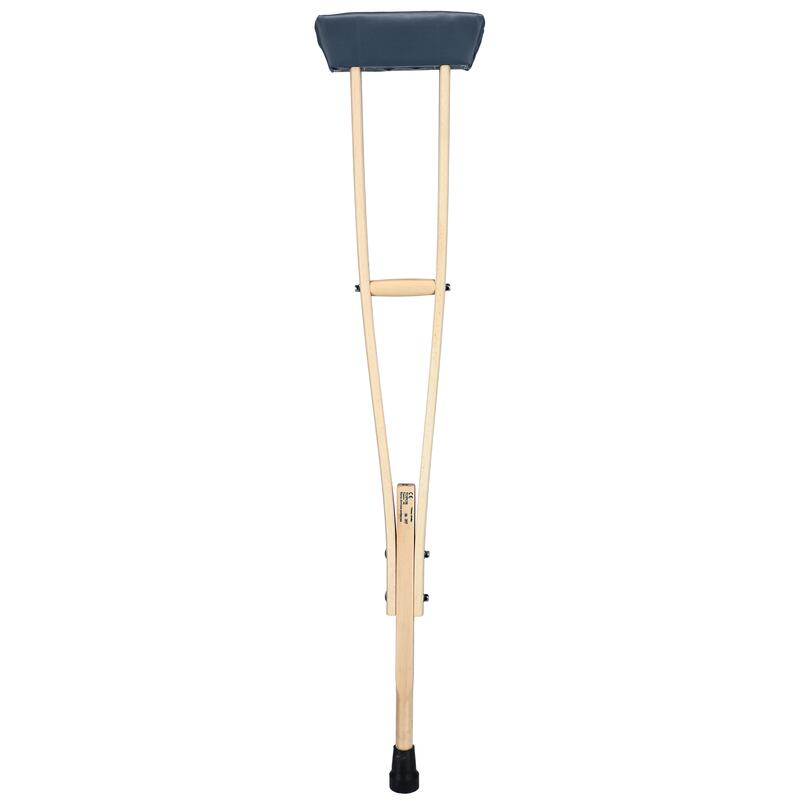 Cârja din lemn cu sprijin subaxilar -  (100 - 116 cm)