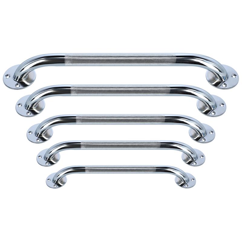 Mâner cromat pentru baie și toaletă de la 30 la 81 cm