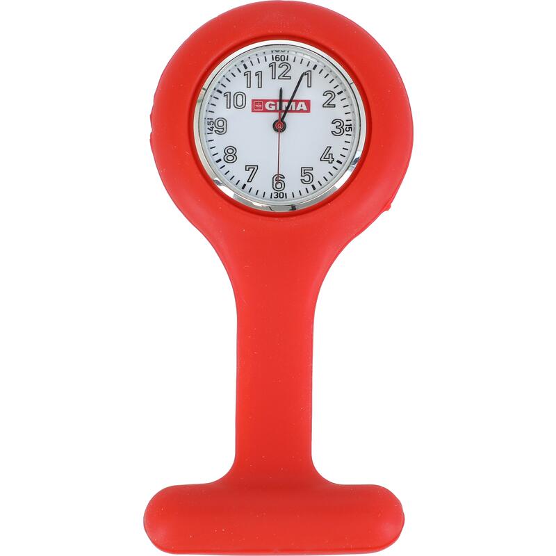 Ceas din silicon, roșu