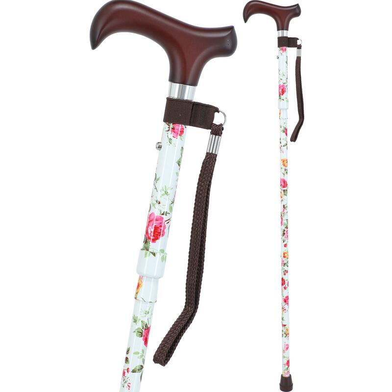 Baston pliabil cu curea Roses