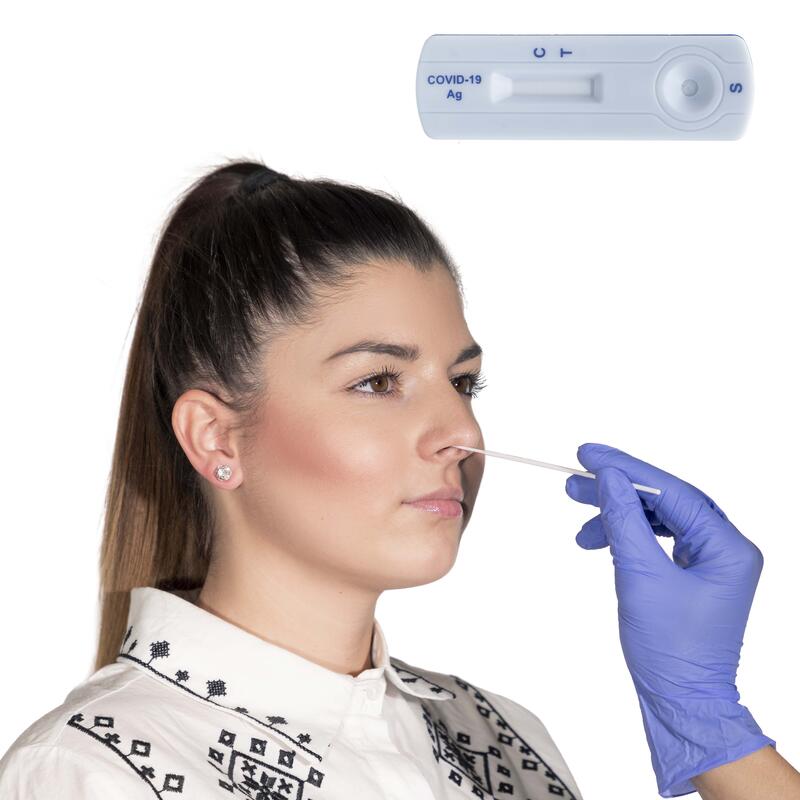 Test nazofaringe pentru COVID-19 cu o rată de succes de 99%, 1 buc