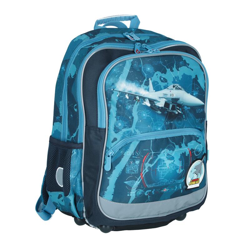 Ghiozdan ergonomic pentru micii piloți