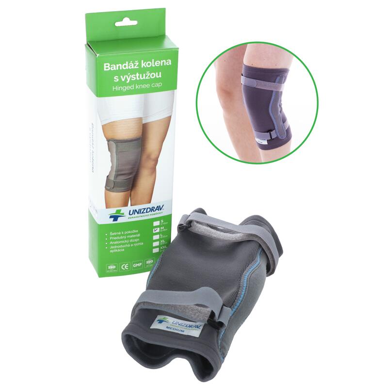 Orteză pentru genunchi cu întărire UNIZDRAV