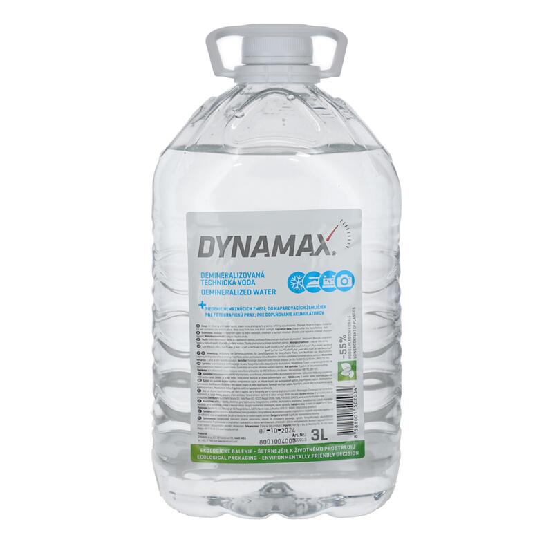 Apă distilată Dynamax, 3 l