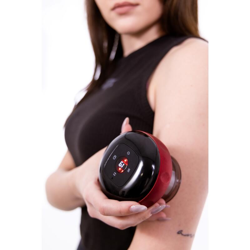 Aparat automat pentru terapie cu ventuze, încălzire și telecomandă