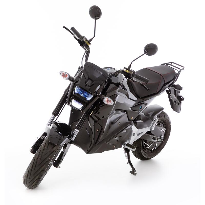 Motocicletă electrică e-Flex, neagră