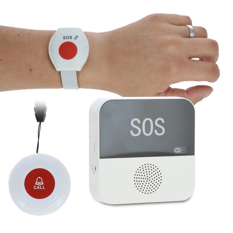 Set buton SOS cu alarmă și aplicație mobilă