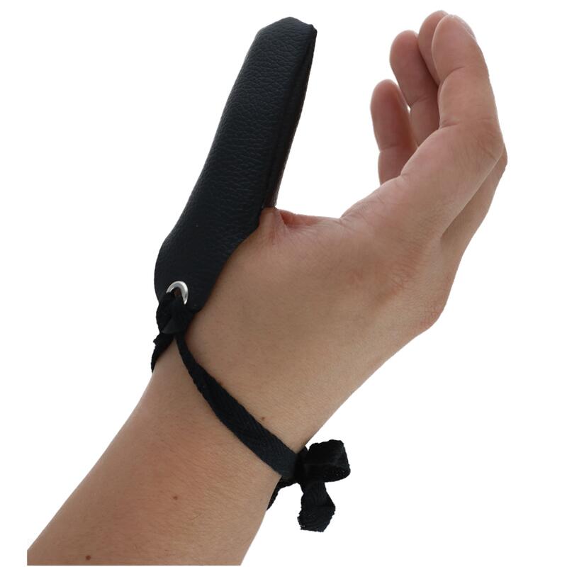 Manșon protector din piele pentru degete