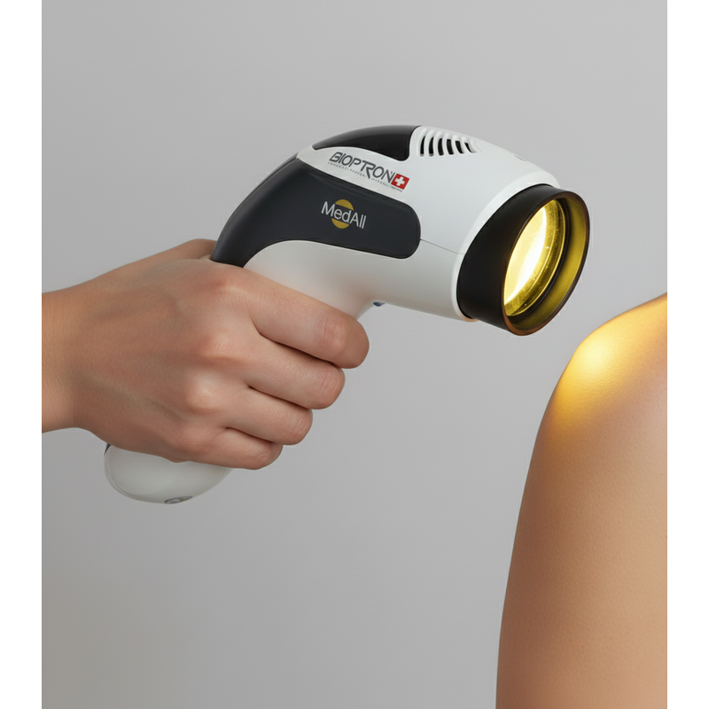 Biolampa Bioptron MedAll + spray Oxy + terapie prin culoare