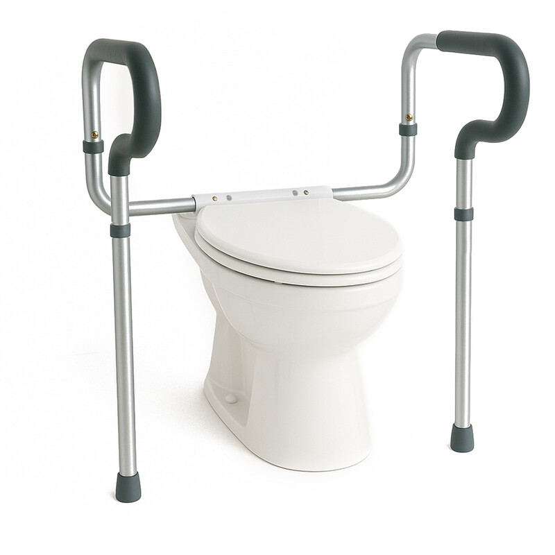 Cadru de sprijin cu două picioare pentru toaletă