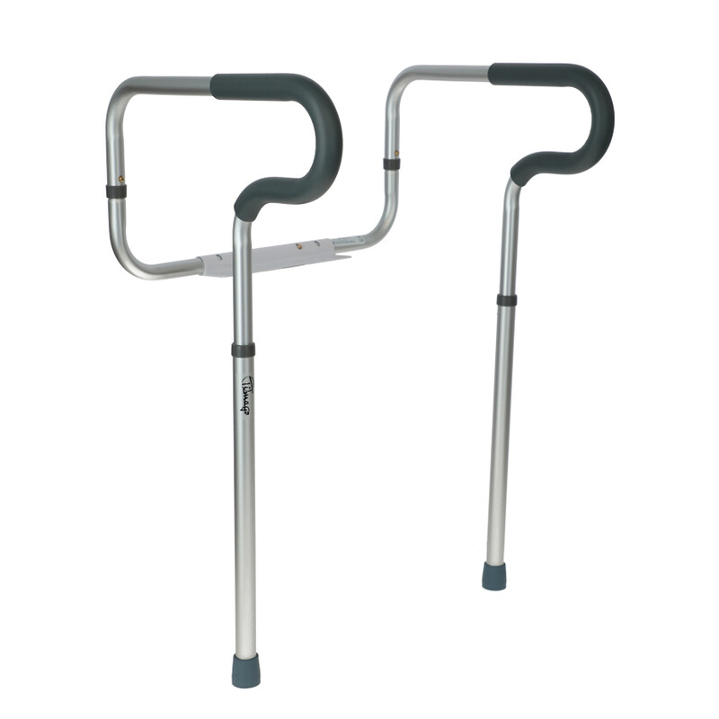 Cadru de sprijin cu două picioare pentru toaletă