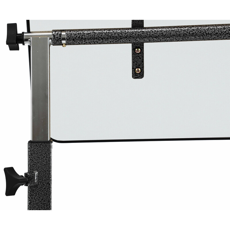 Masă de servit la pat - alb cu gri