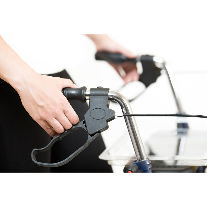 Rolator cu 4 roți cu șezut și coș