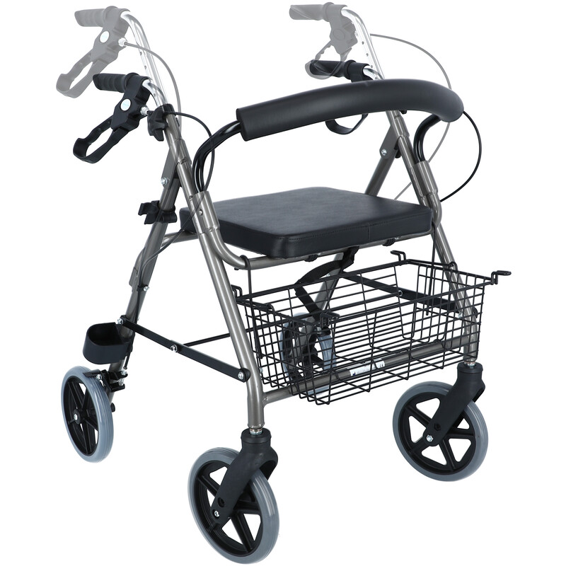 Rolator ușor, gri