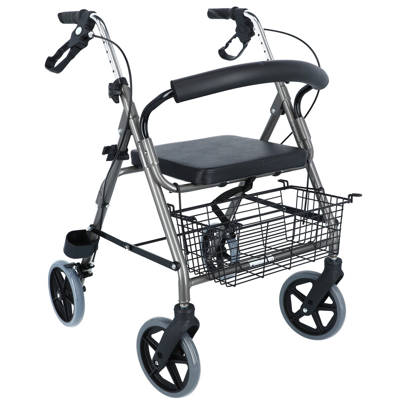 Rolator ușor, gri