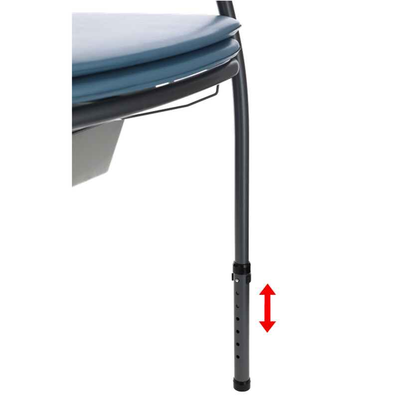 Scaun de toaletă cu un șezut mai lat